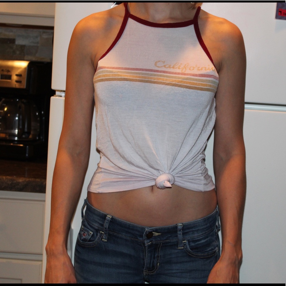“california” full tilt tank top.